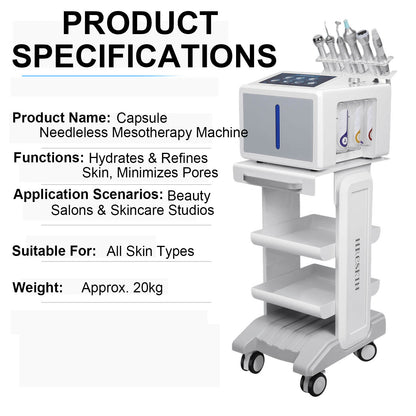 Capsule Needleless Mesotherapy Machine