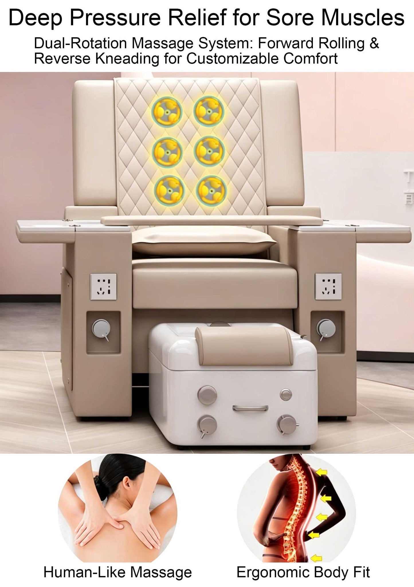 Electric Pedicure Massage Chair