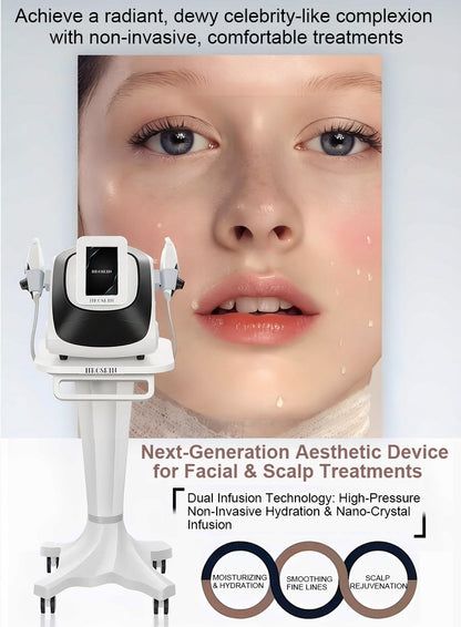 Needle-Free Mesotherapy & Scalp Care Machine