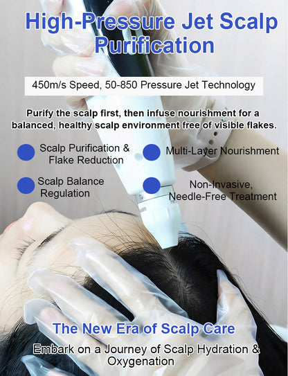 Needle-Free Mesotherapy & Scalp Care Machine