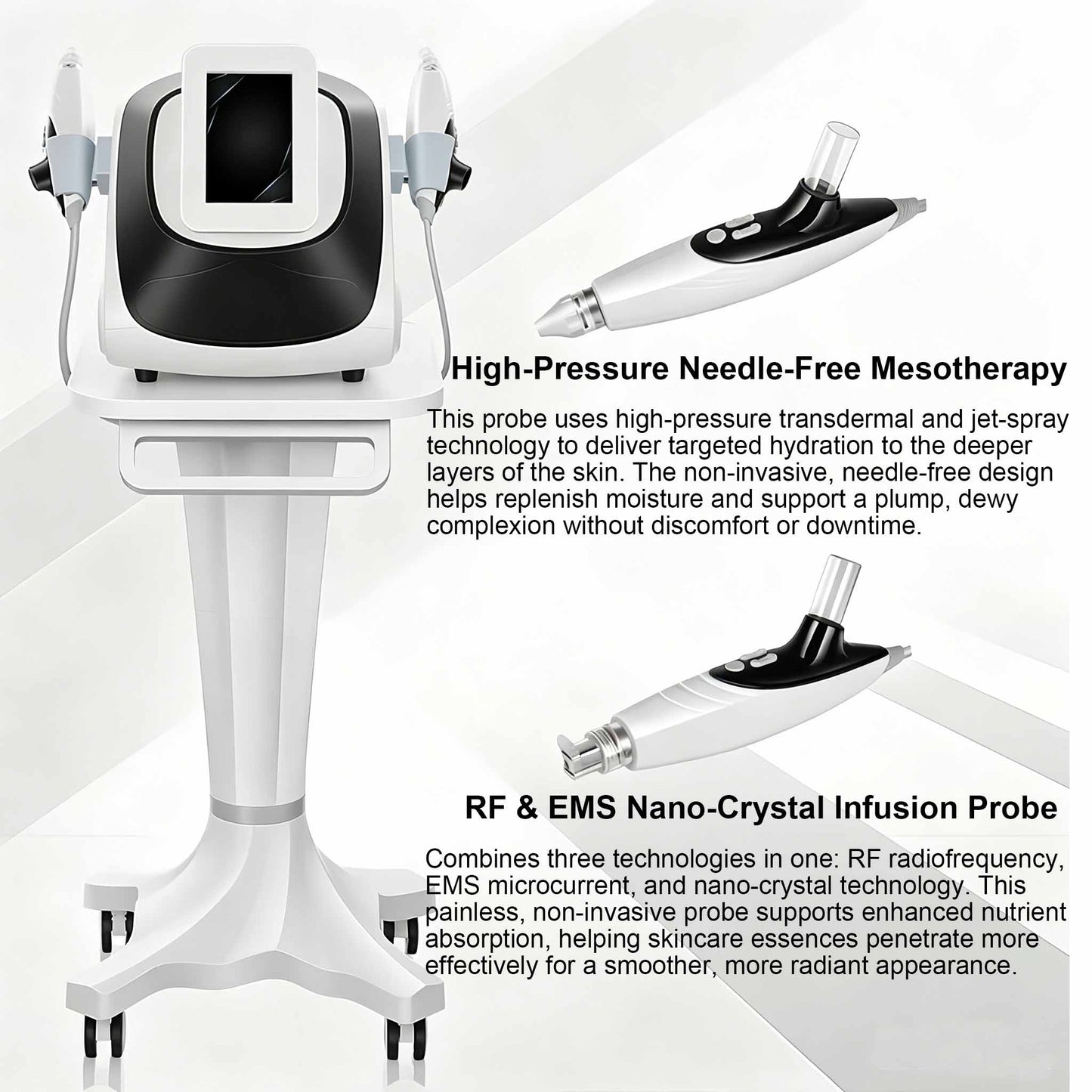 Needle-Free Mesotherapy & Scalp Care Machine