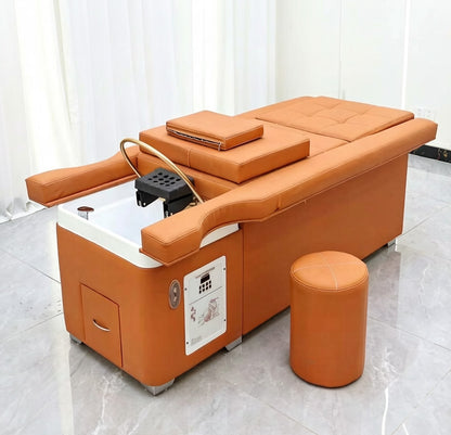 Electric Shampoo  Bed with Foot Spa