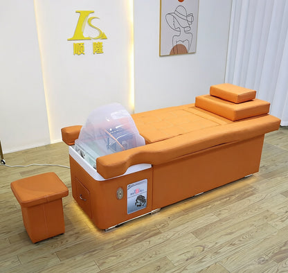 Electric Shampoo  Bed with Foot Spa