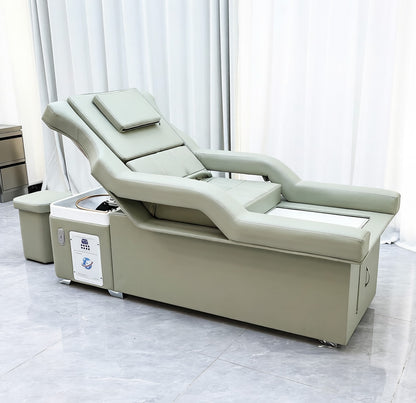 Electric Shampoo  Bed with Foot Spa