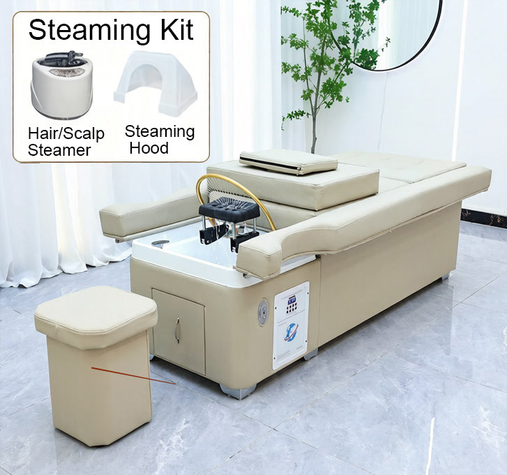Electric Shampoo  Bed with Foot Spa