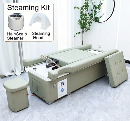 Electric Shampoo  Bed with Foot Spa