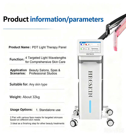 Vertical 4-Color PDT LED Spectrometer