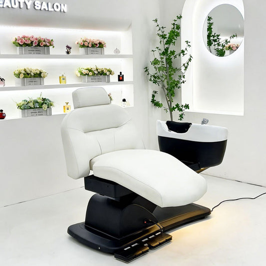 Electric Reclining Shampoo Bed