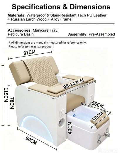 Electric Massage Pedicure Chair