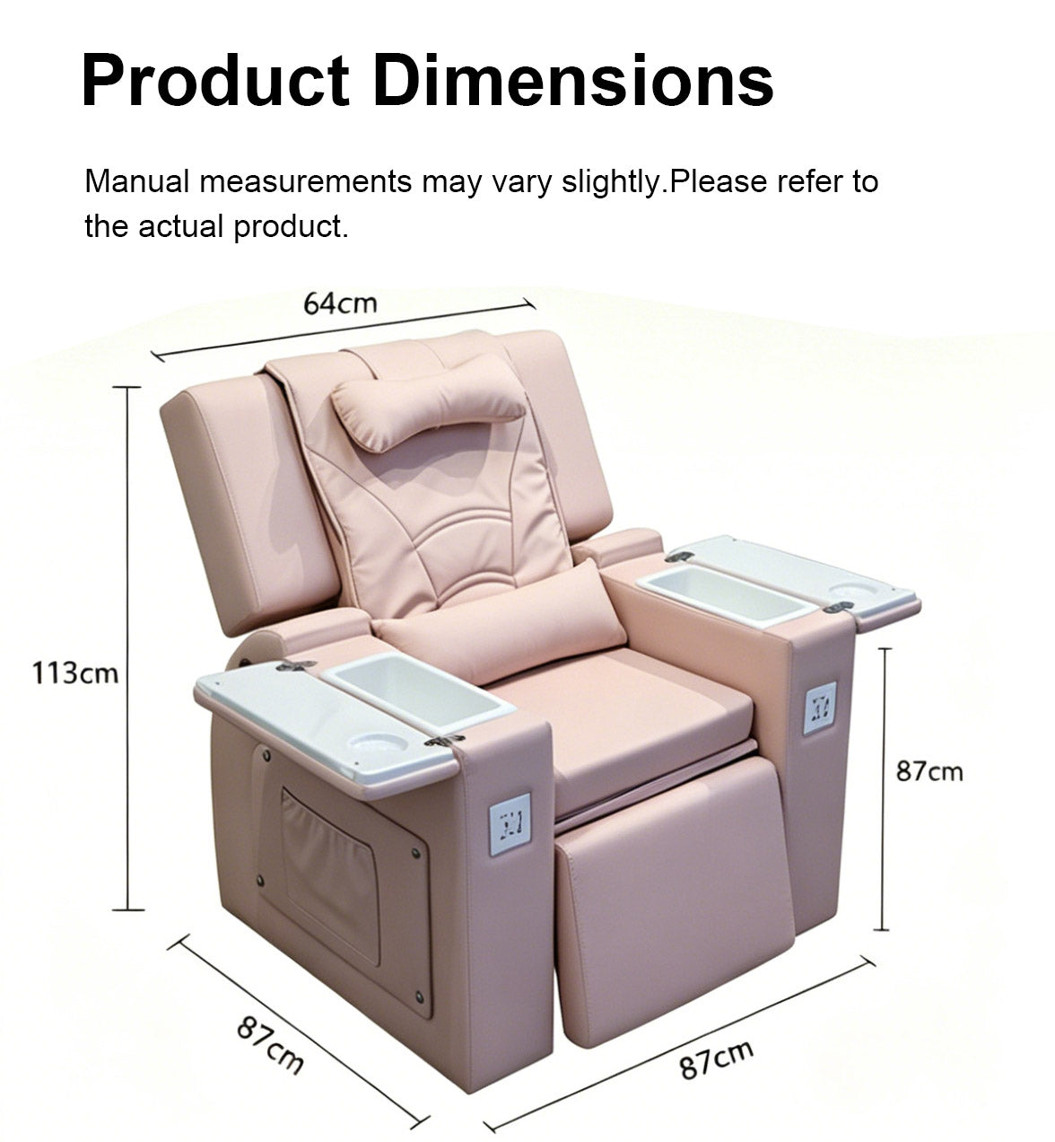 Multifunctional Pedicure Manicure Chair