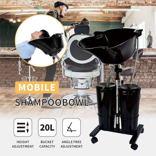 Adjustable Mobile Shampoo Bowl
