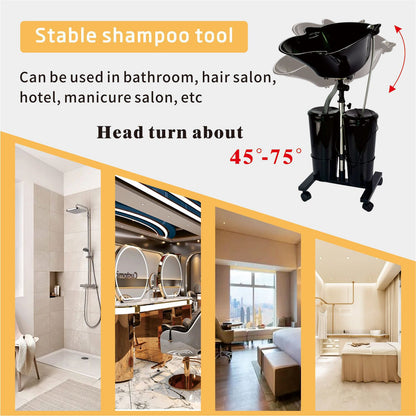 Adjustable Mobile Shampoo Bowl