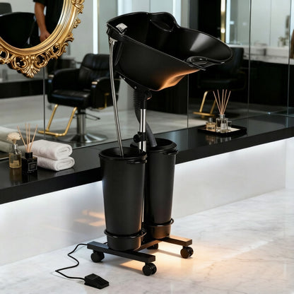 Adjustable Mobile Shampoo Bowl