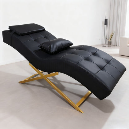 Ergonomic S-Curve Beauty Bed