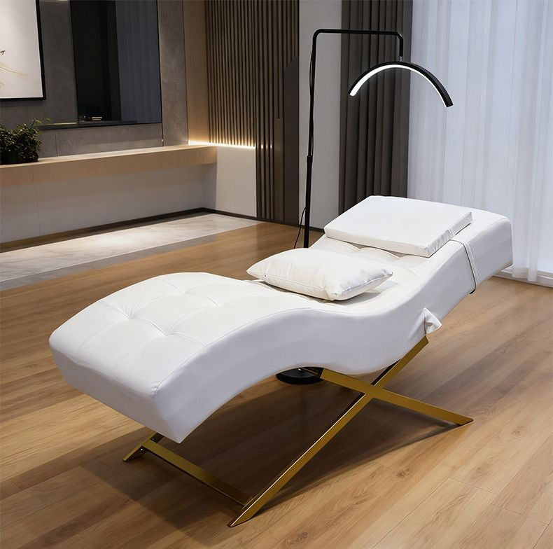 Ergonomic S-Curve Beauty Bed