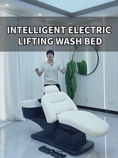 Electric Reclining Shampoo Bed