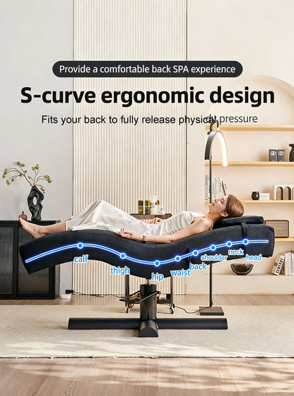 Premium S-Curve Ergonomic Lash Bed